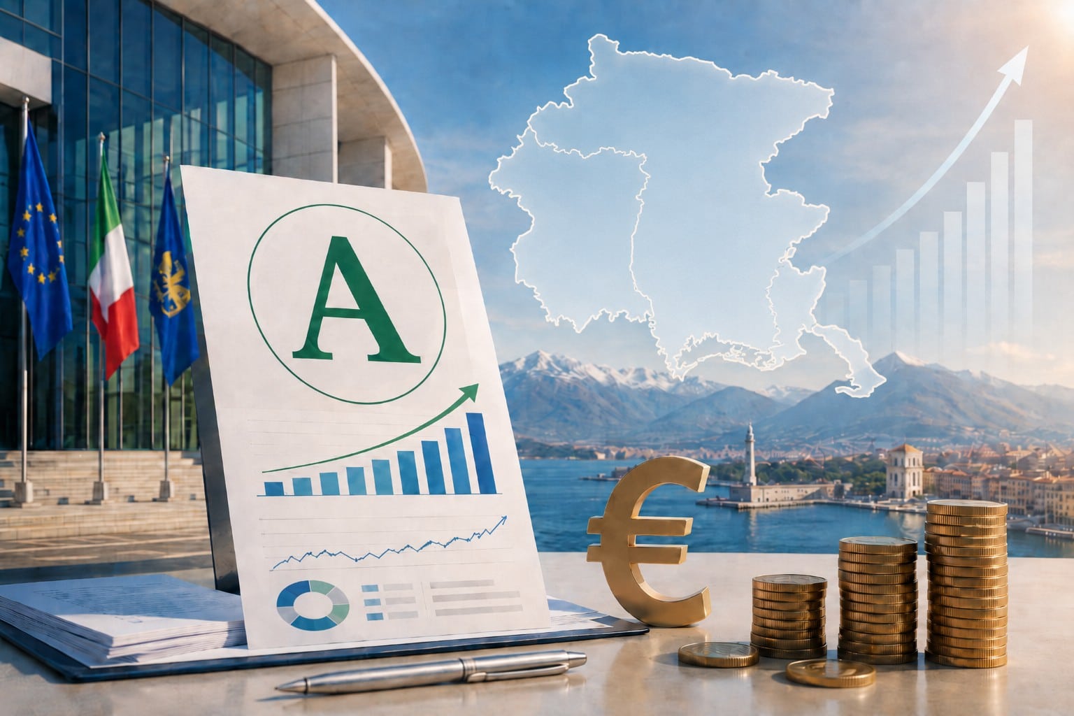 Fitch conferma il Rating A per il Friuli-Venezia Giulia