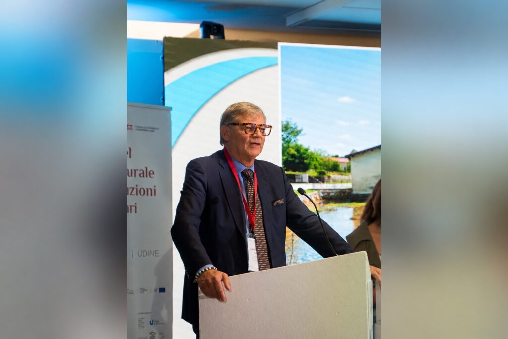 Giovanni Da Pozzo durante il suo intervento a Mirabilia 2026