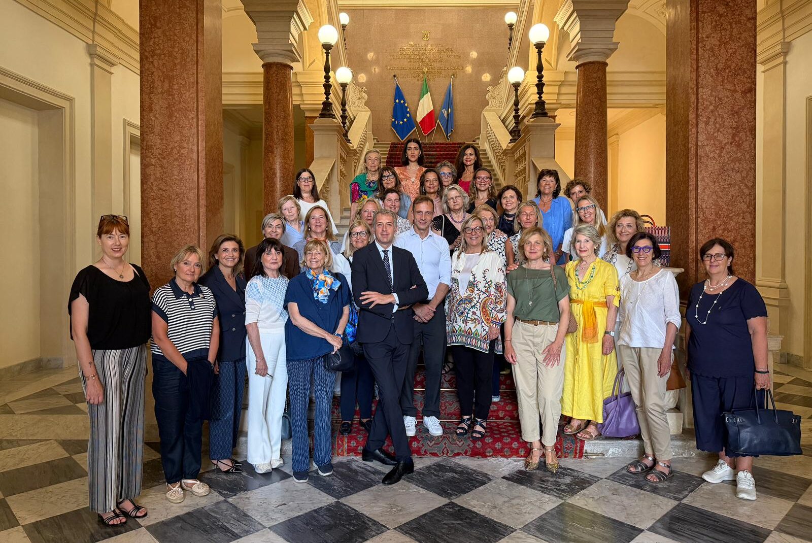 Il governatore Fedriga incontra a Trieste la delegazione di Aidda Fvg