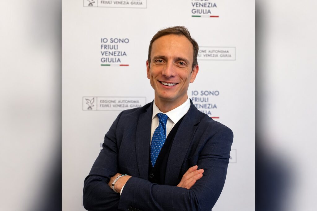 Il governatore Massimiliano Fedriga