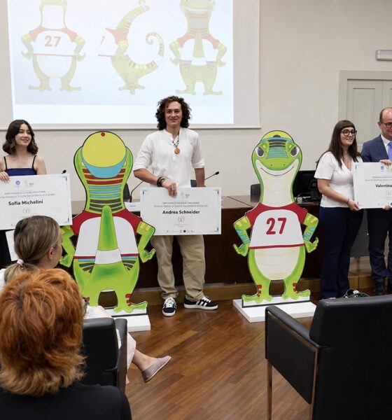 La premiazione di Valentina Polo