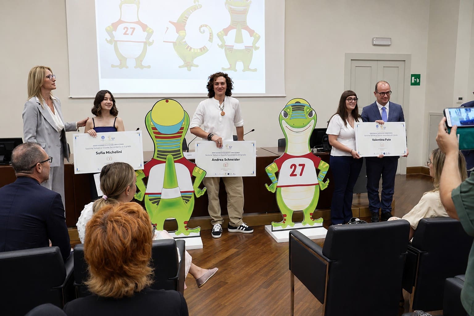 La premiazione di Valentina Polo