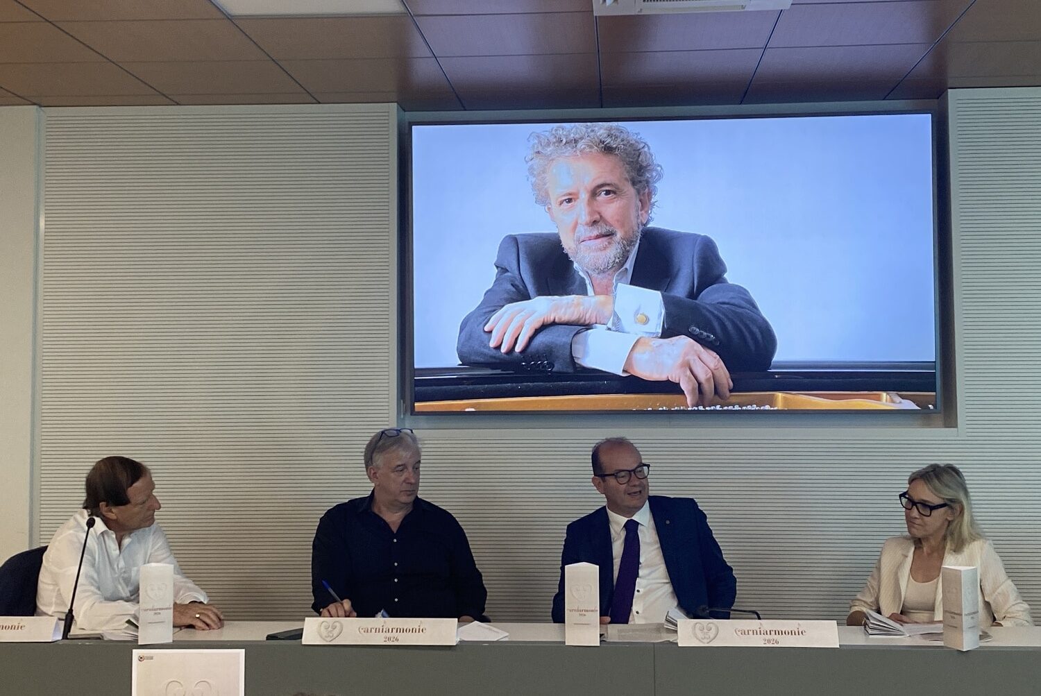 La presentazione della 35esima edizione di Carniarmonie