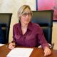 L'assessore Zilli durante la riunione di Giunta