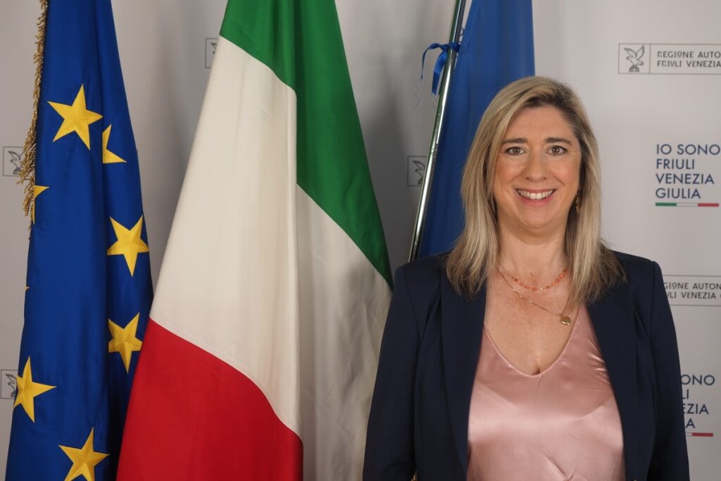L'assessore regionale Cristina Amirante