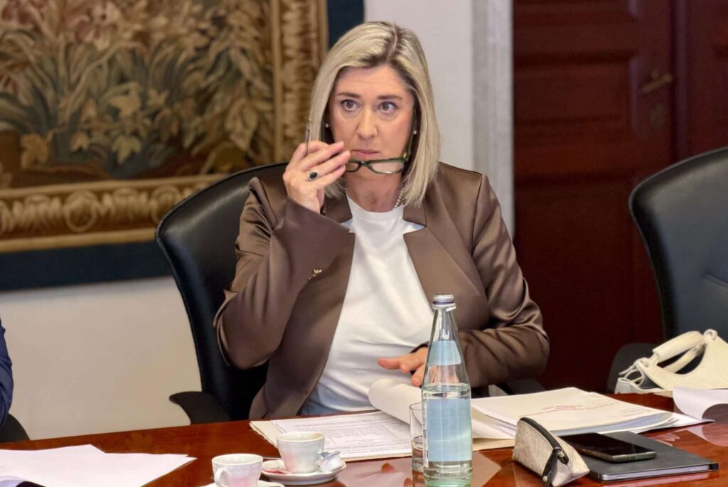 L'assessore regionale alle Infrastrutture e territorio Cristina Amirante