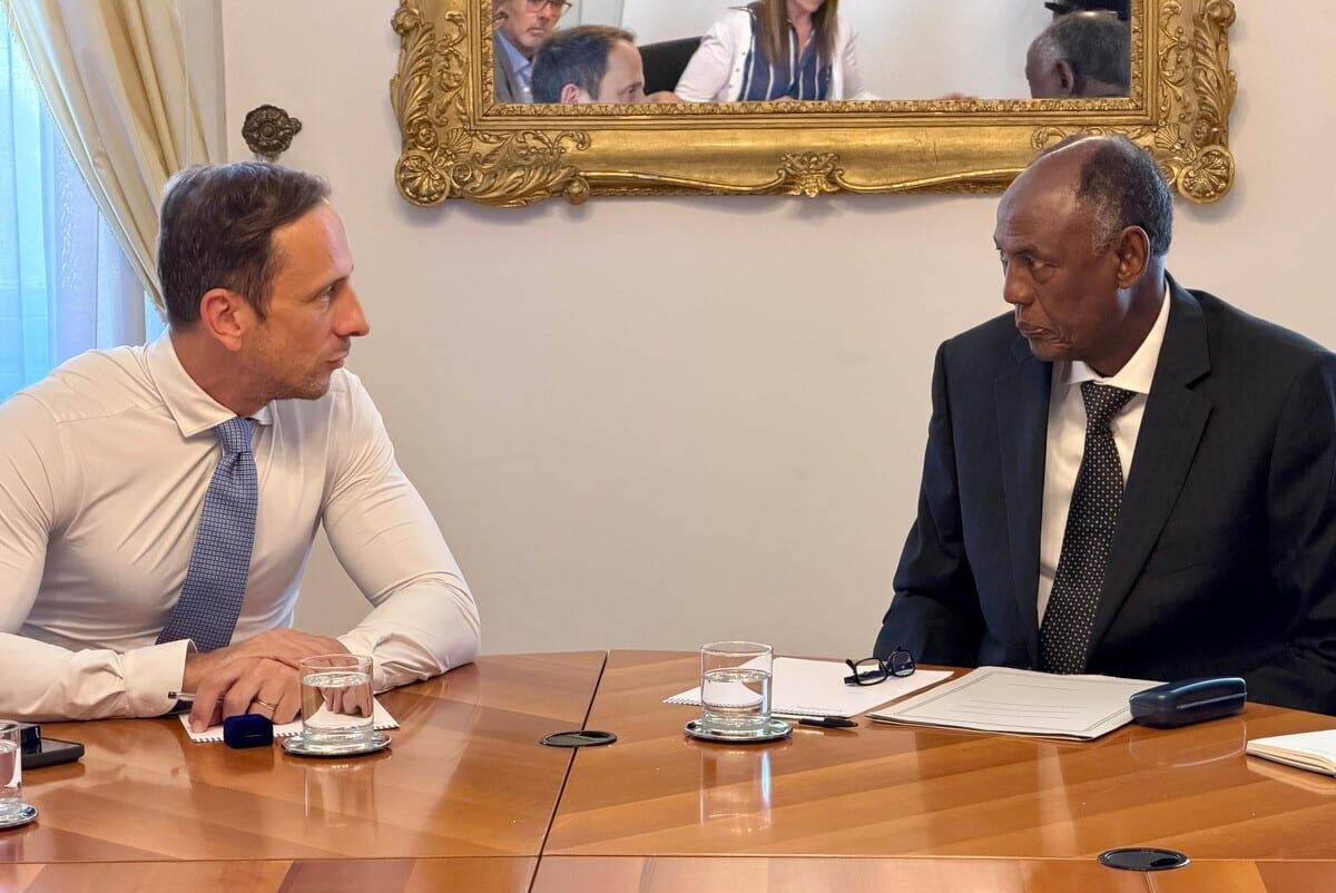 L'incontro tra il governatore Fedriga e il ministro del Lavoro della Repubblica di Somalia Salim Alio Ibro
