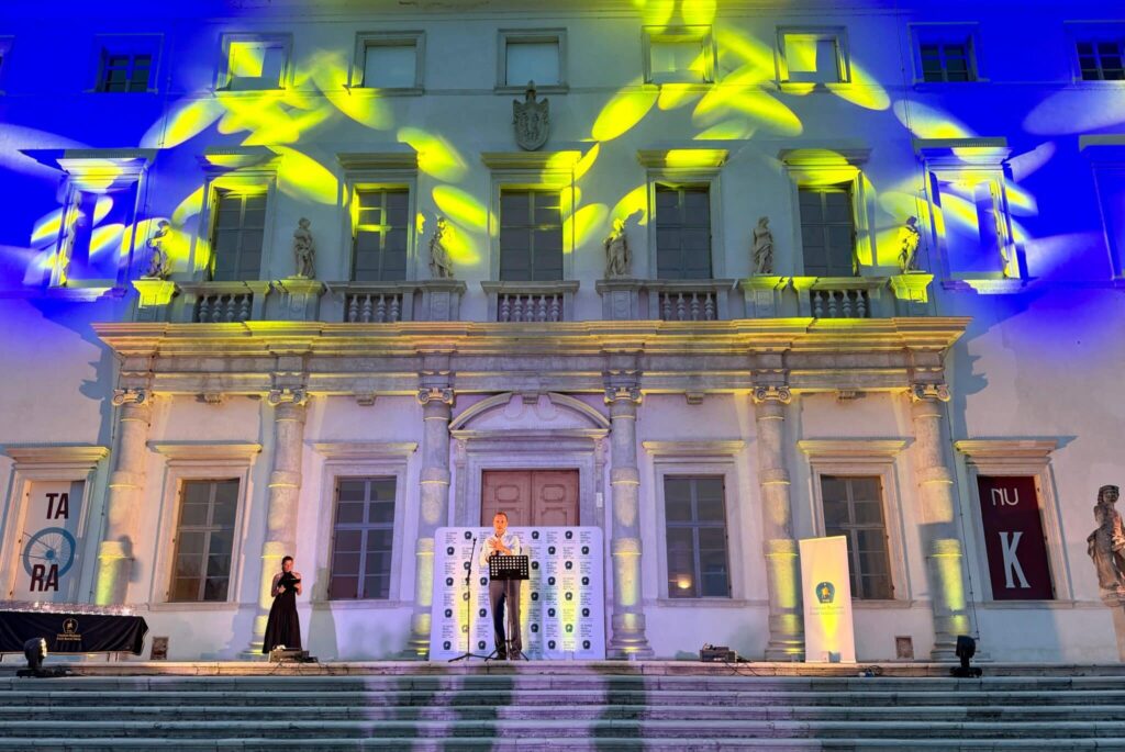 L'intervento di Fedriga a Villa Manin, con circa 500 ospiti della Fise