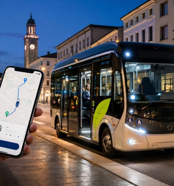 Nuovo servizio bus serale a Pordenone, prenotabile via app