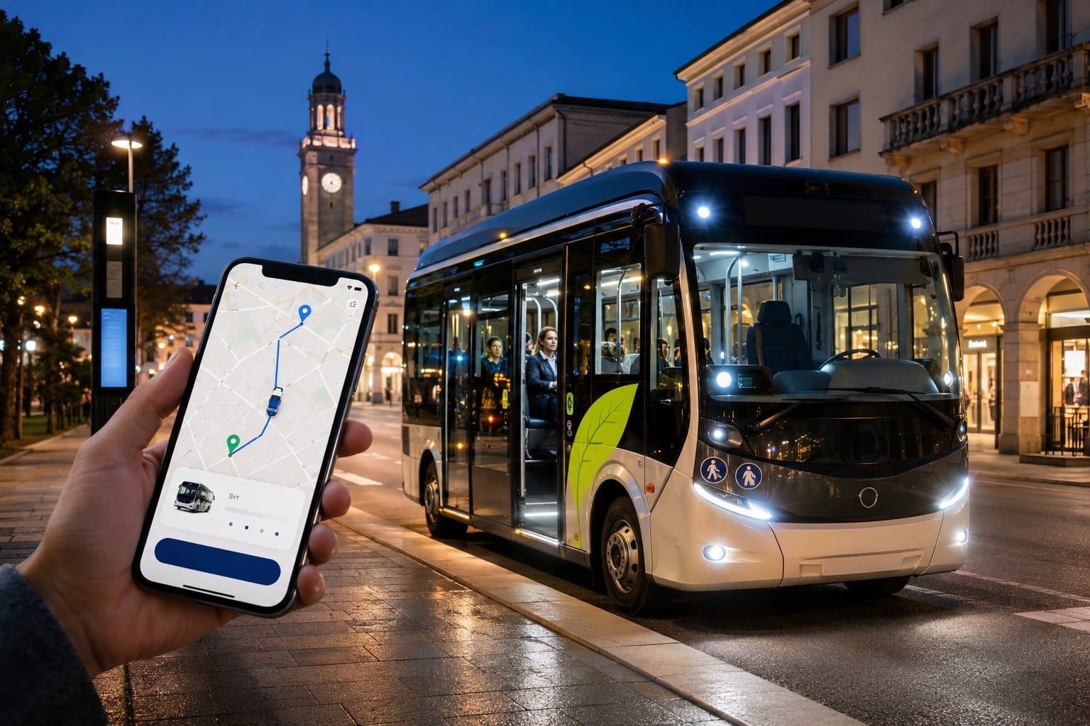 Nuovo servizio bus serale a Pordenone, prenotabile via app