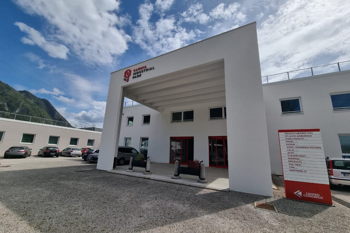 La sede TEC4I FVG di Amaro, nel cuore del Carnia Industrial Park
