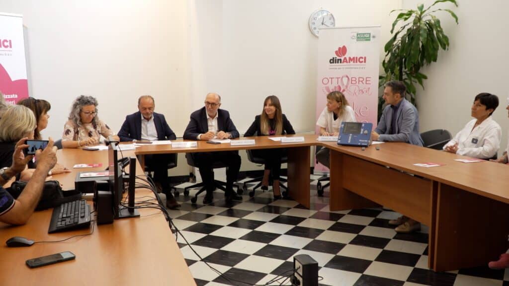 Un momento della conferenza stampa