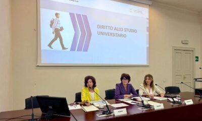 Un momento della presentazione degli interventi per il diritto allo studio in Friuli-Venezia Giulia