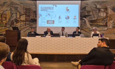 Un momento del convegno sull'IA nelle imprese