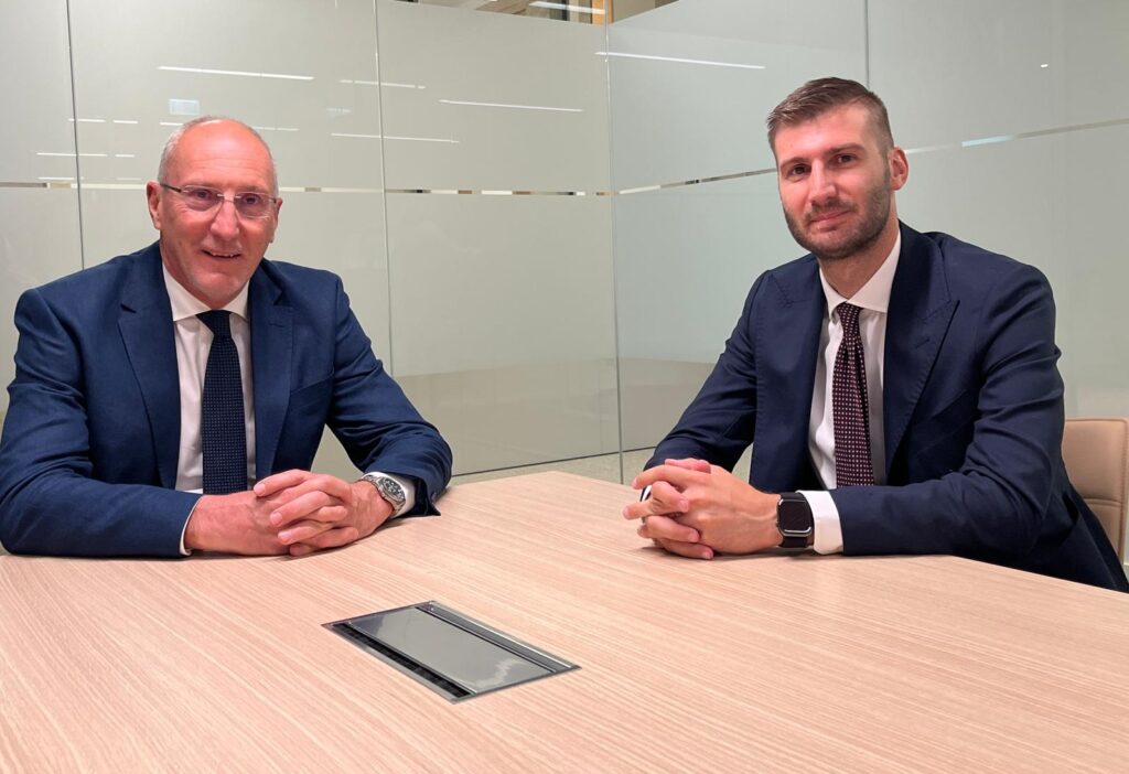 Diego Antonini (Insiel) e Simone Bortolotti (FVG Strade)