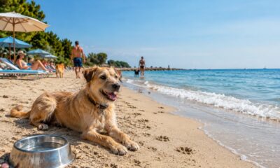 Cane in spiaggia - Dove andare in Friuli-Venezia Giulia