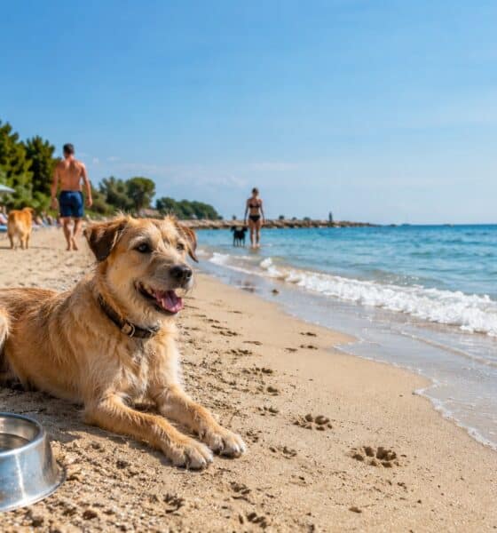 Cane in spiaggia - Dove andare in Friuli-Venezia Giulia