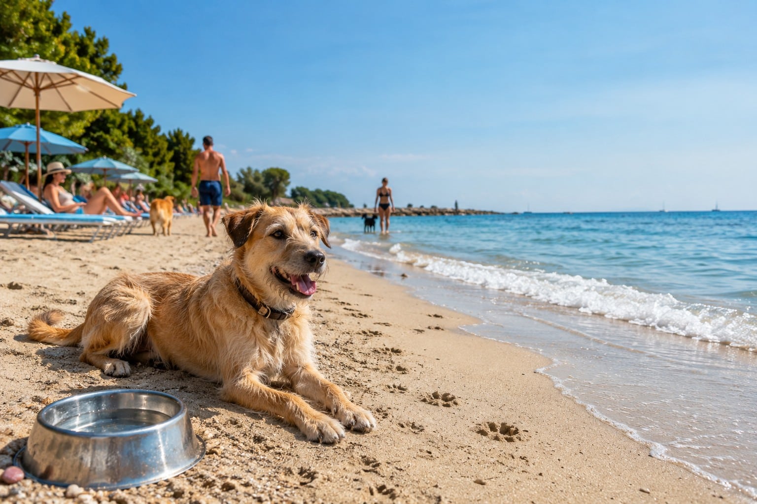 Cane in spiaggia - Dove andare in Friuli-Venezia Giulia