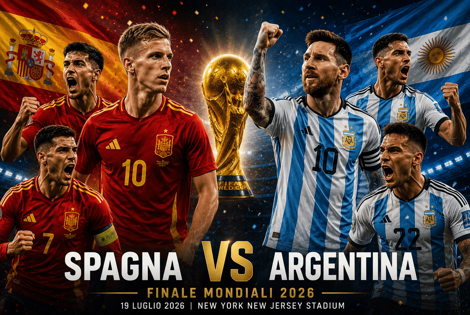 Spagna vs Argentina