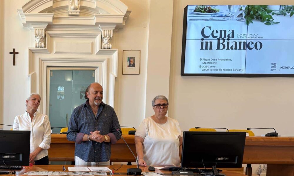 Conferenza di presentazione Cena in Bianco Monfalcone
