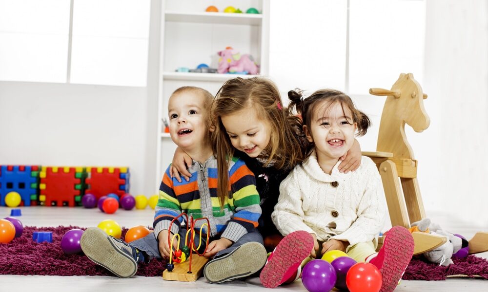 Bambini all'asilo nido