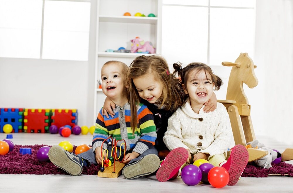 Bambini all'asilo nido