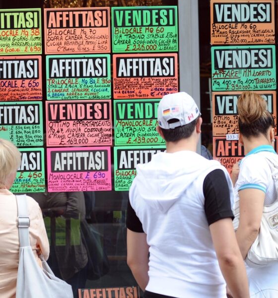 Cartelli di vendesi e affittasi