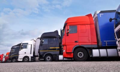 Camion in sosta