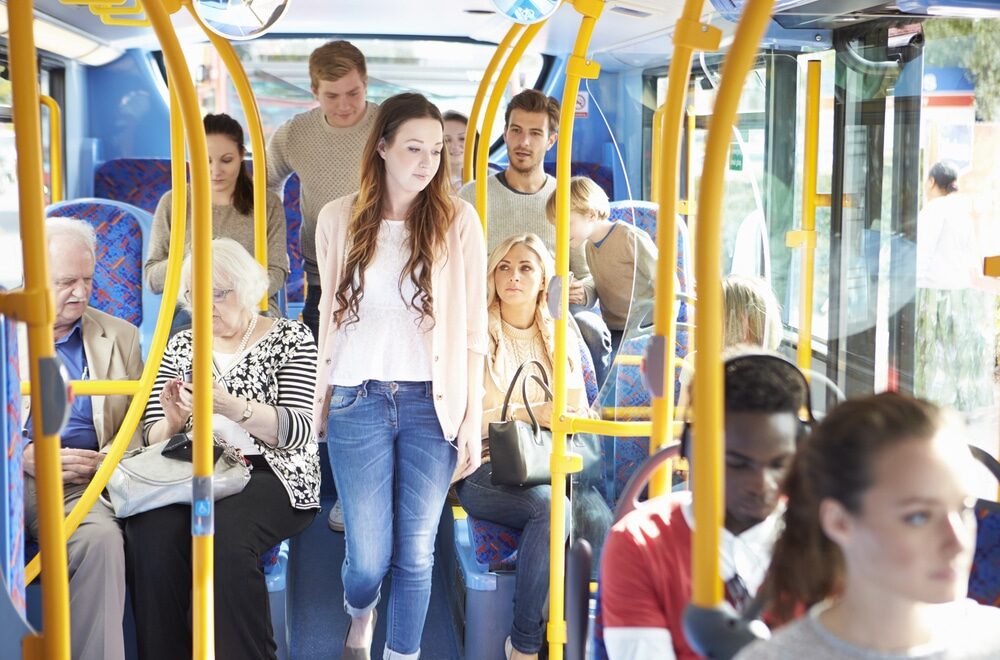 Passeggeri sul bus
