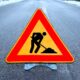 Cartello di lavori in corso