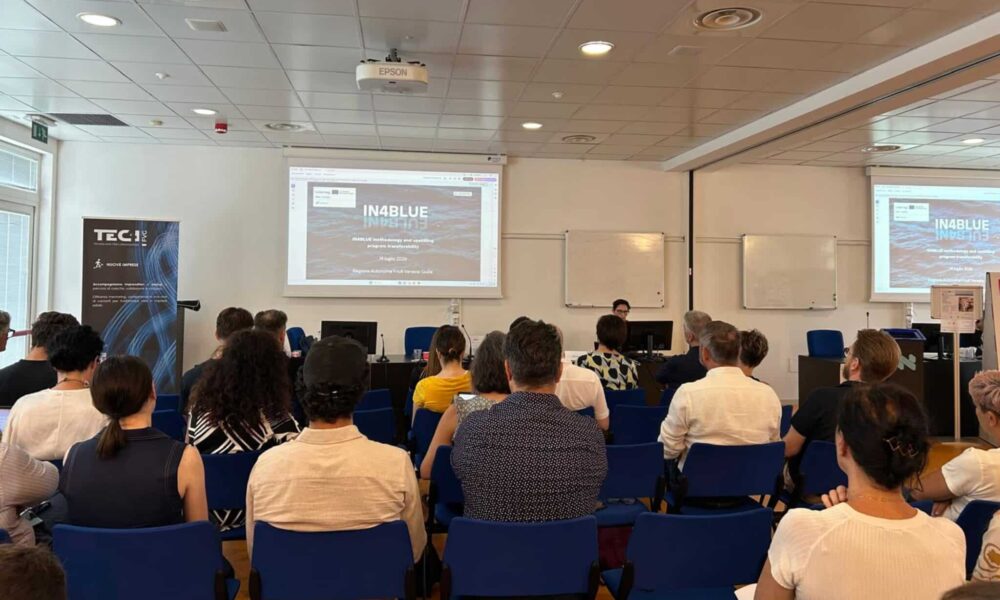 La presentazione dei progetti di IN4BLUE