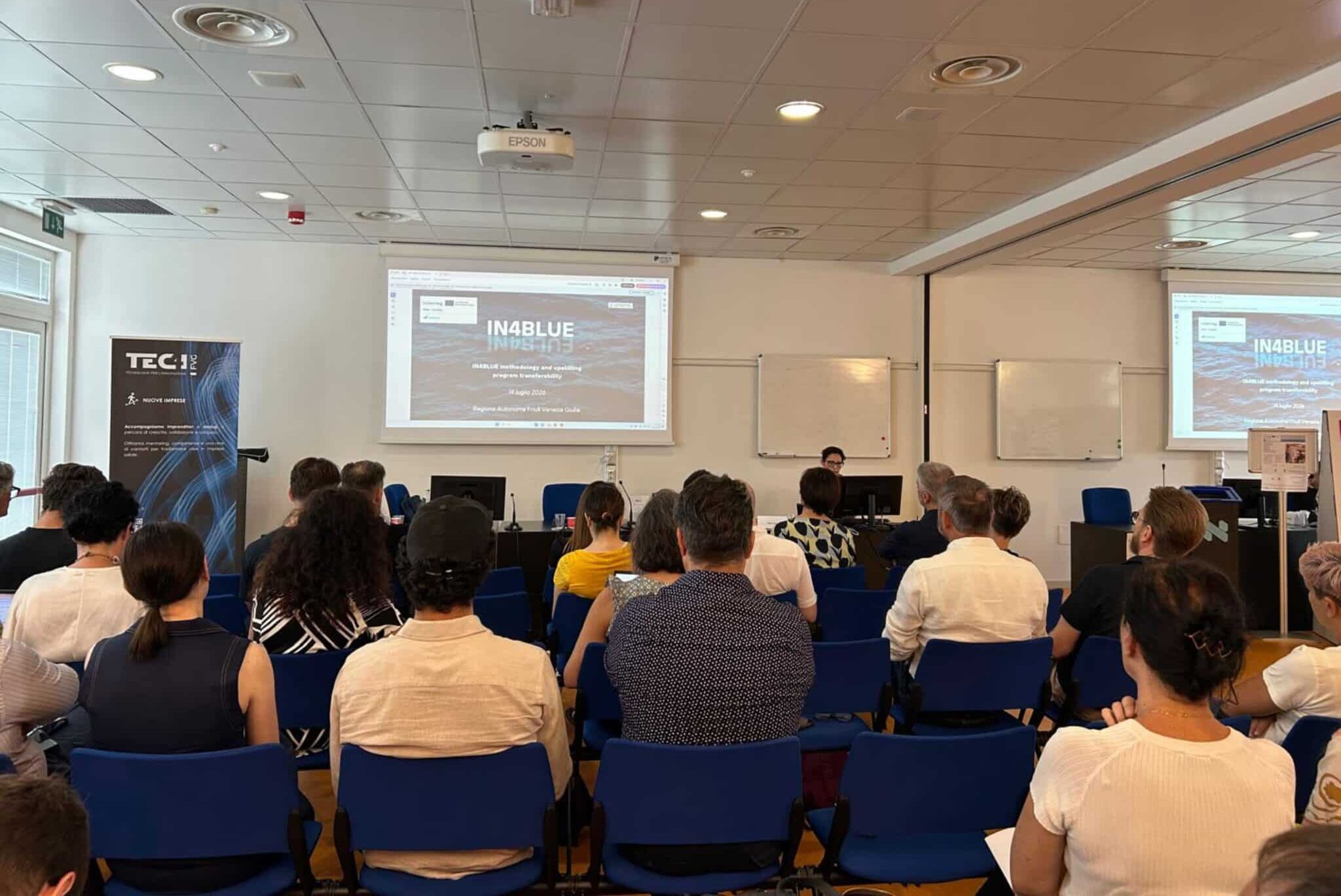 La presentazione dei progetti di IN4BLUE