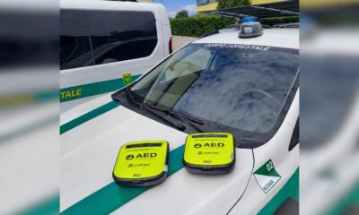 I defibrillatori automatici esterni (Dea) a bordo dei mezzi di servizio del Noava