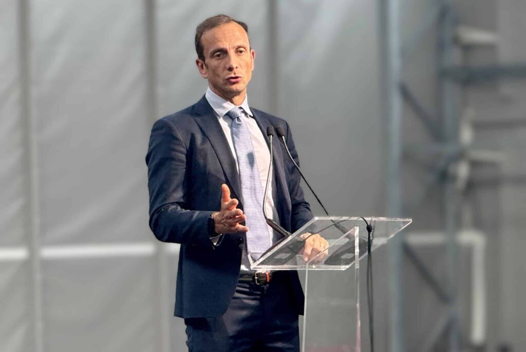 Il governatore del Friuli-Venezia Giulia Massimiliano Fedriga