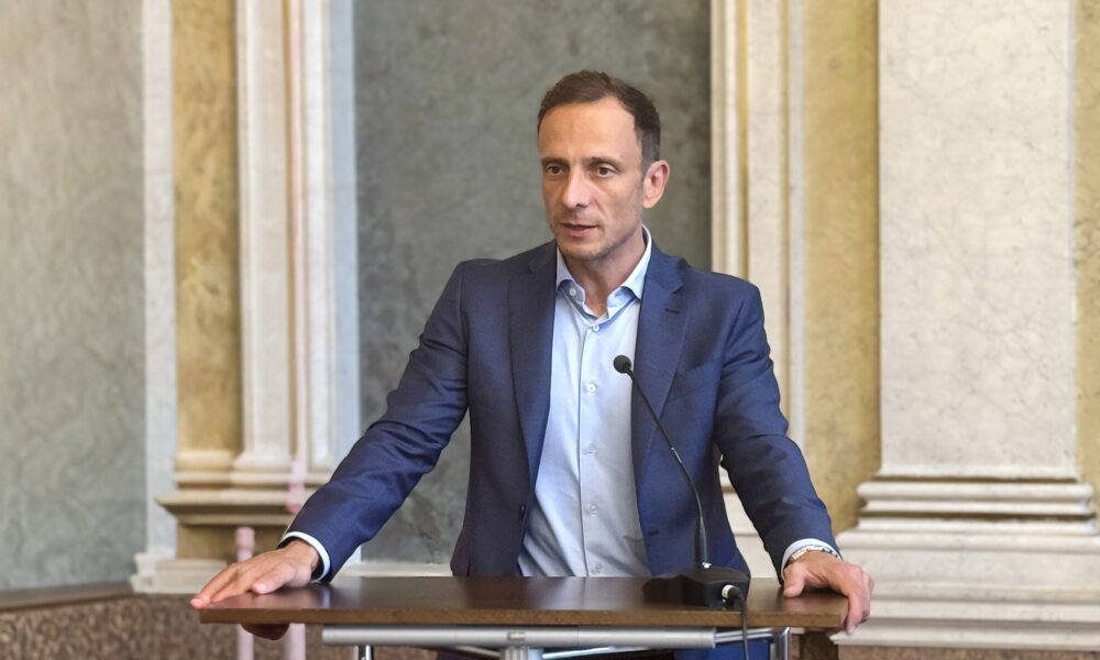 Il governatore della Regione Massimiliano Fedriga