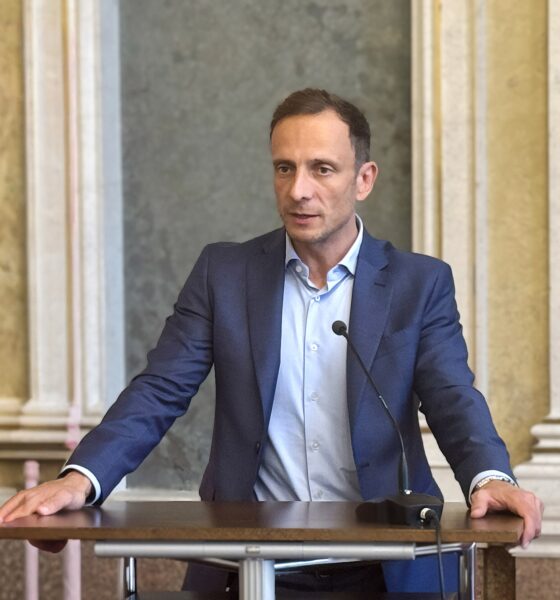Il governatore della Regione Massimiliano Fedriga