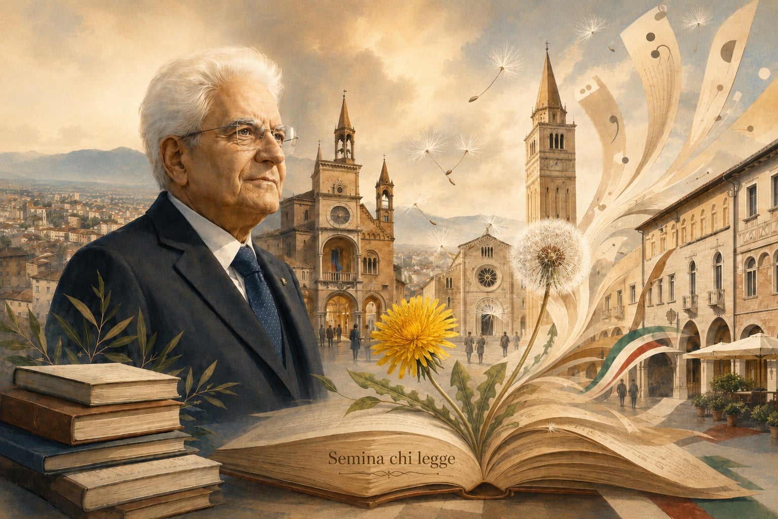 Il presidente Mattarella sarà presente alla chiusura di pordenonelegge 2026