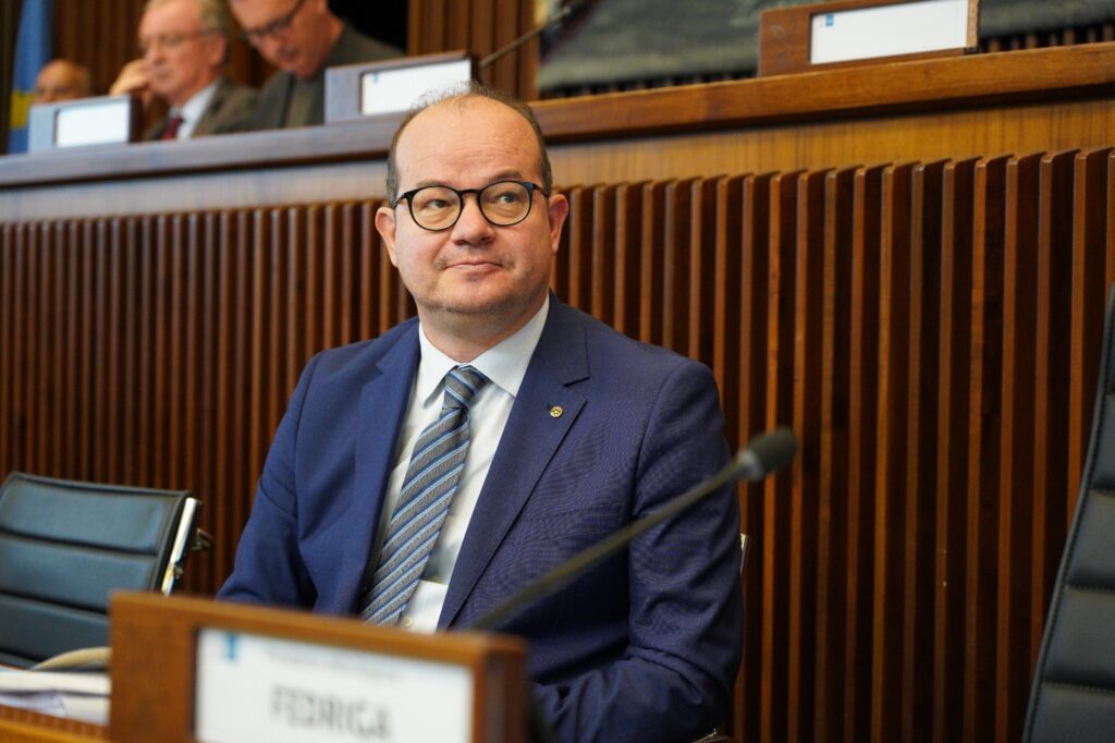 Il vicegovernatore della Regione Mario Anzil