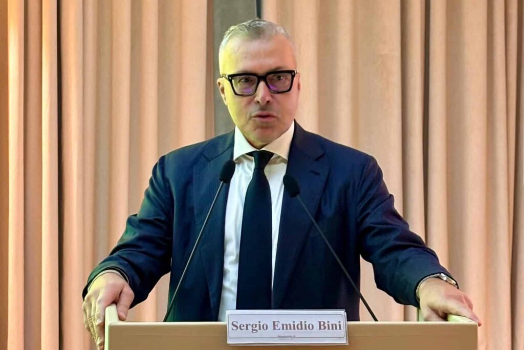 L'assessore Sergio Emidio Bini