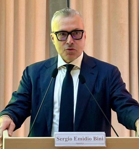 L'assessore Sergio Emidio Bini
