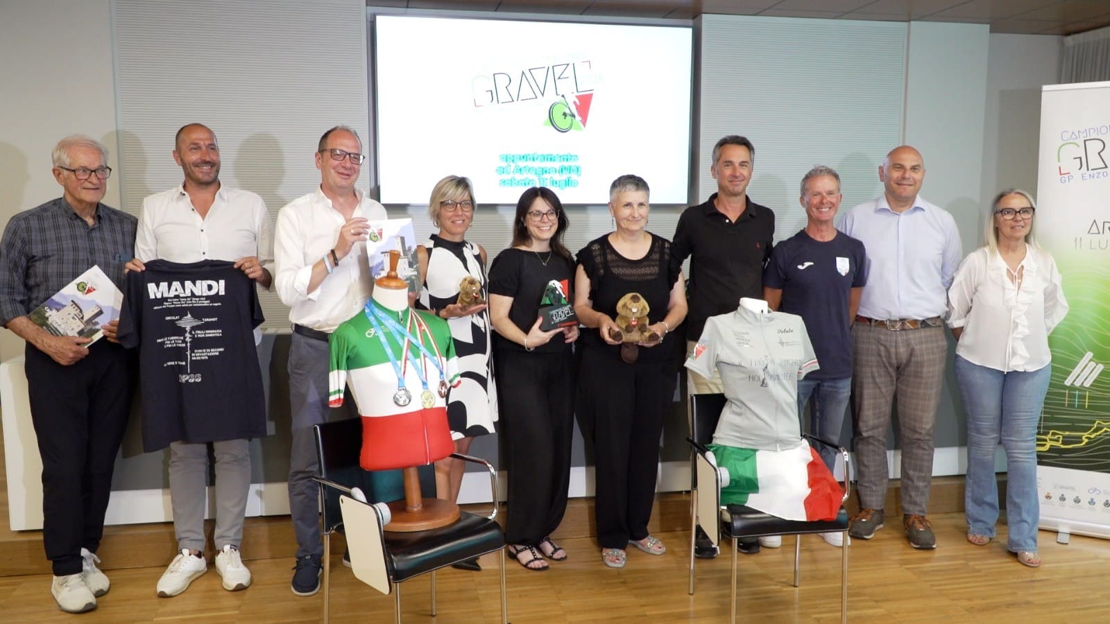 L'assessore Zilli, autorità e organizzatori alla presentazione dell'evento