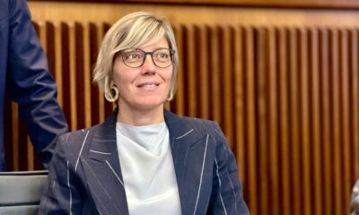L'assessore alle Finanze Barbara Zilli in Aula
