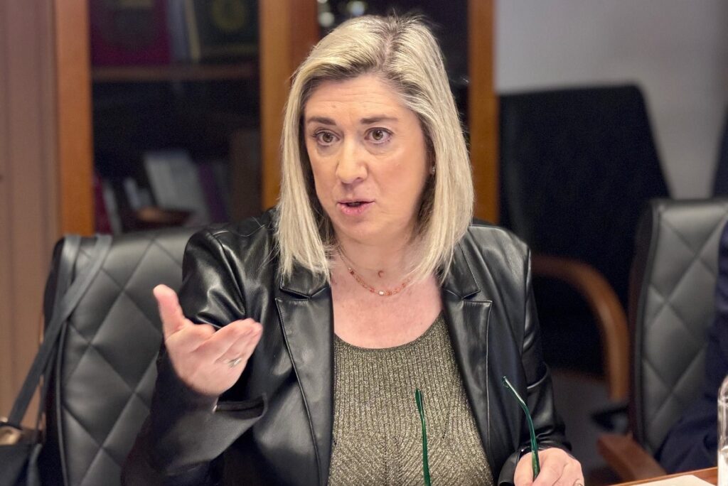 L'assessore regionale alle Infrastrutture e territorio, Cristina Amirante