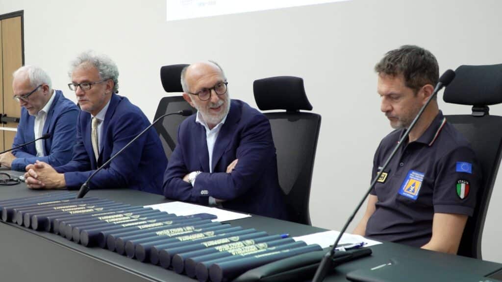 L'intervento dell'assessore Riccardi a palazzo Fantoni