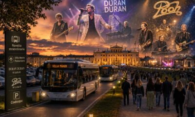 Navette straordinarie per i concerti di Duran Duran e Pooh a Villa Manin