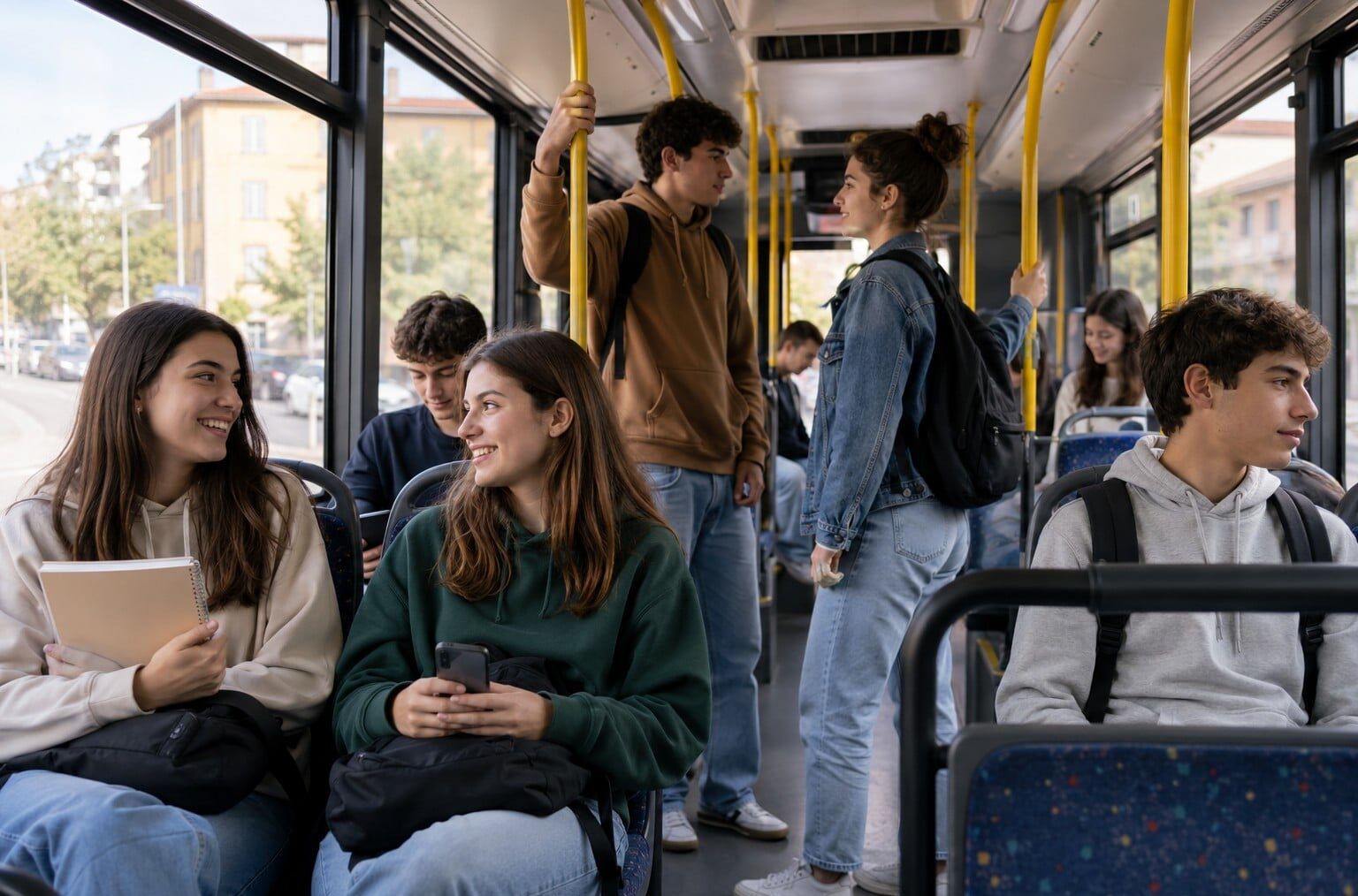 Studenti sul bus
