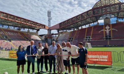 Taglio del nastro per l'Inter Summer Camp 2026 allo stadio Rocco di Trieste