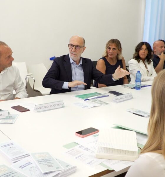 Un momento della conferenza stampa di Asugi sui primi risultati dell'attuazione delle Case della comunità