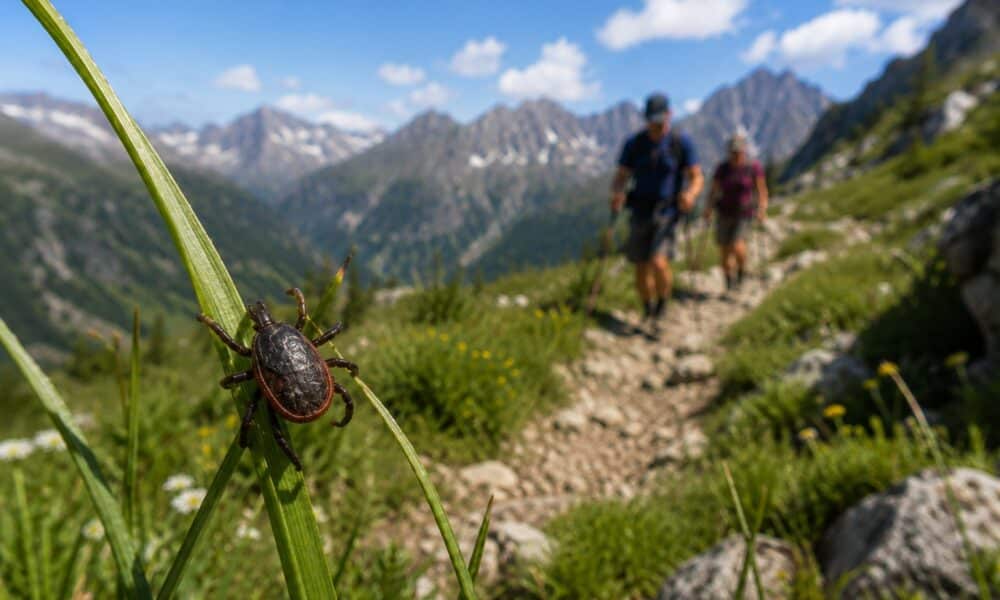 Zecche in montagna
