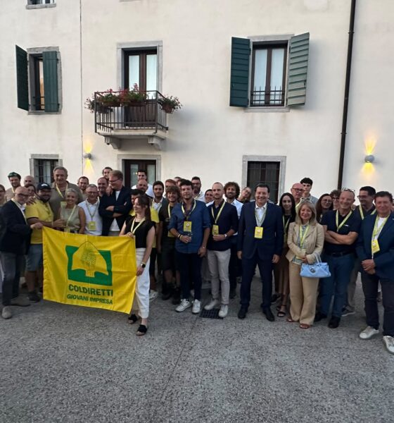 I partecipanti all'assemblea della Sezione Giovani di Coldiretti Fvg